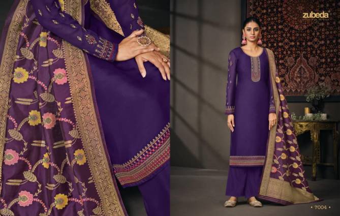 Zubeda Sabiha 7 Exclusive Designer Wear Wholesale Georgette Salwar Suits Catalog
